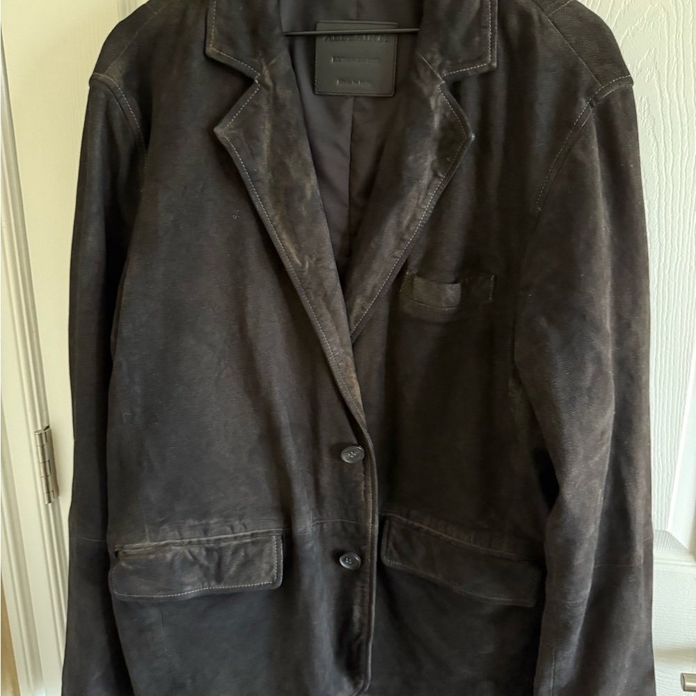 Black Suede Men’s Jacket
